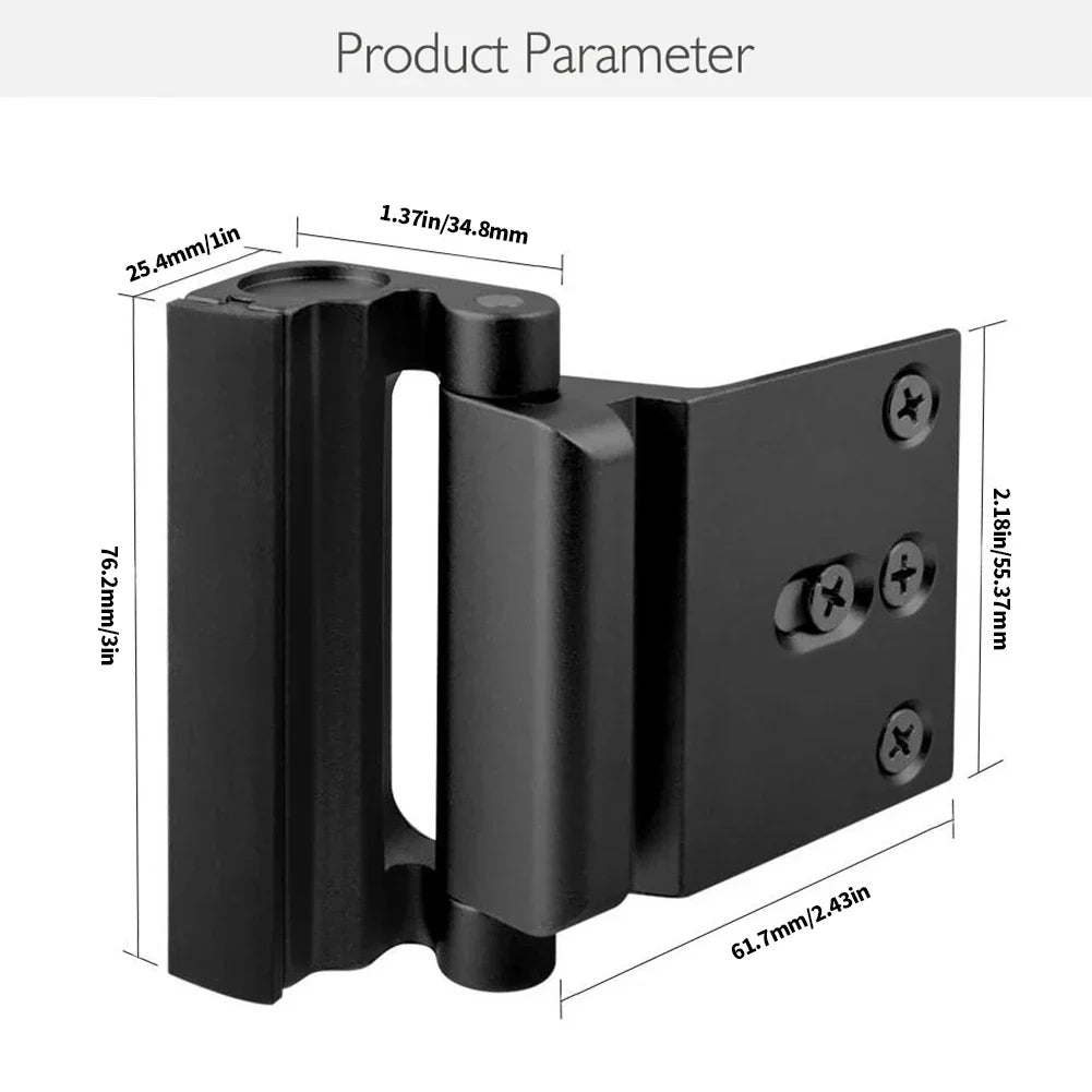 Childproof Door Safety Latch