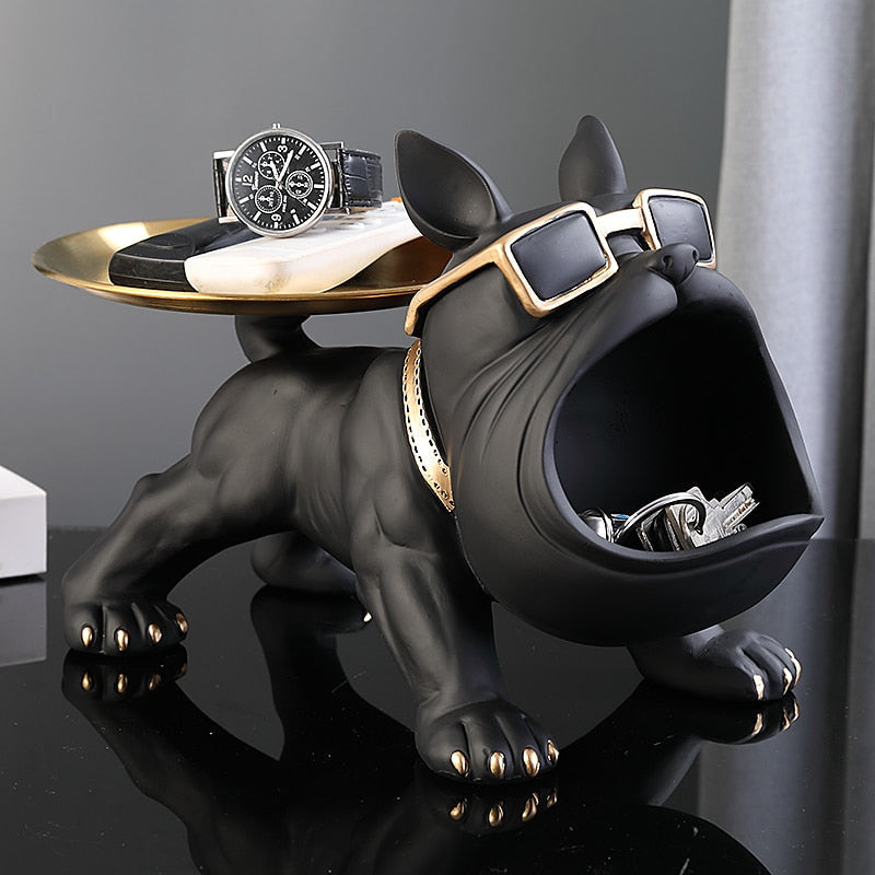 Bodybuilder Bulldog Storage Bin