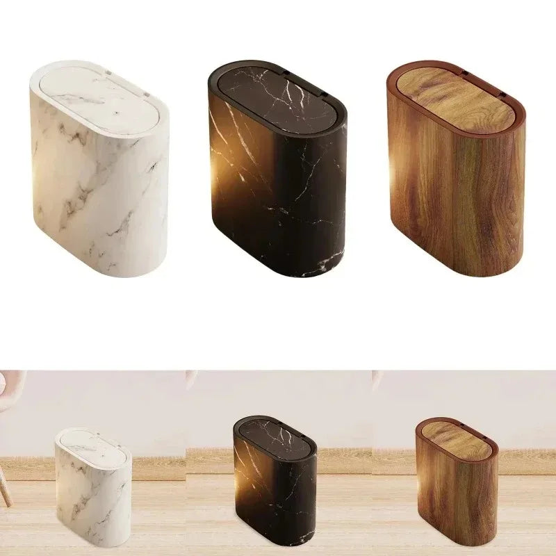 Nordic Marble Waste Bin