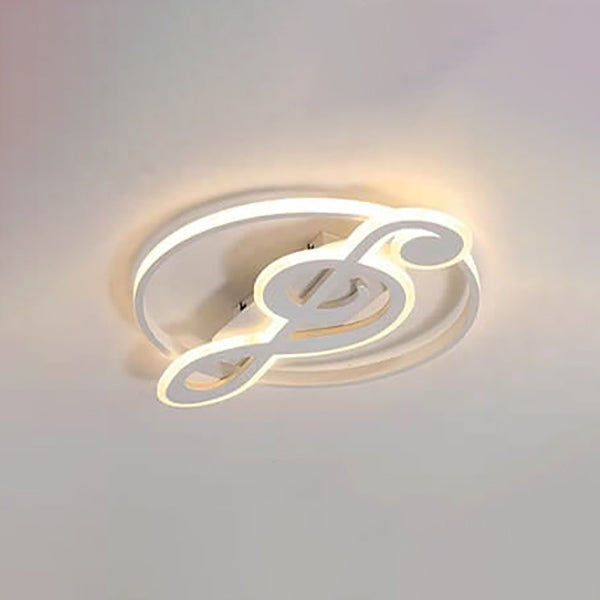 Music Notes LED Ceiling Light