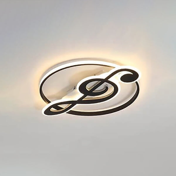 Music Notes LED Ceiling Light