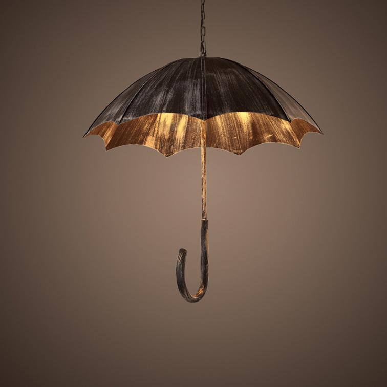 Industrial Umbrella 5-Light Chandelier