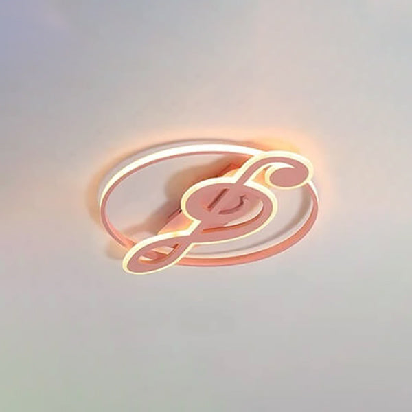 Music Notes LED Ceiling Light