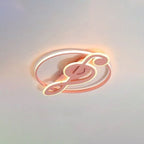 Music Notes LED Ceiling Light
