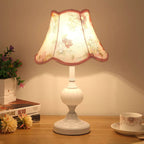 Nordic Floral Glass Table Lamp