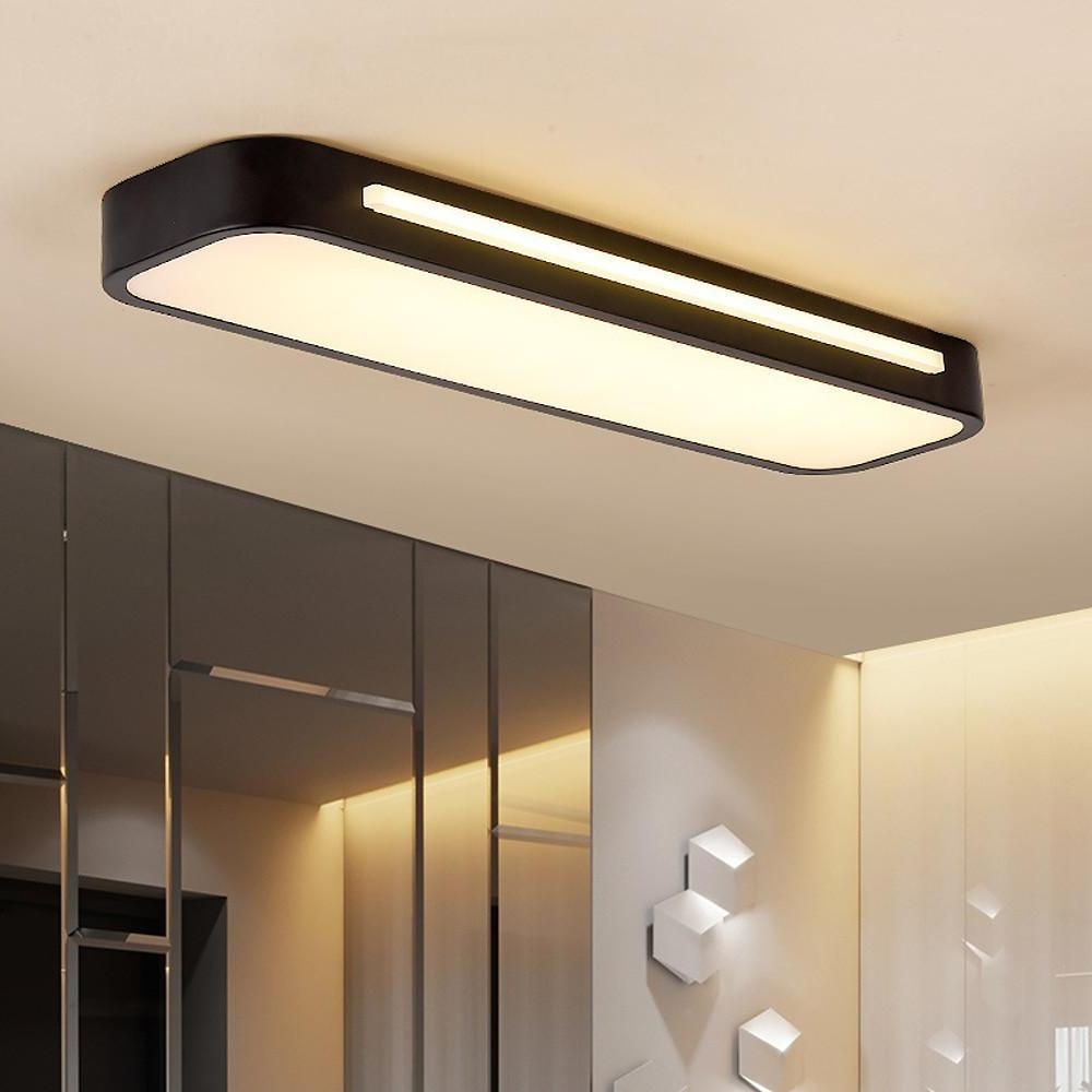 Linear LED Recessed Ceiling Light – Modern Flush Design with Clean Lines