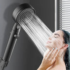 High-Pressure Shower Head with Hose