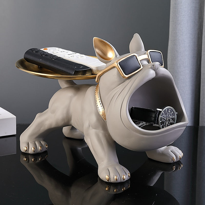 Bodybuilder Bulldog Storage Bin
