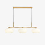 Sculptural Triple Pendant Light