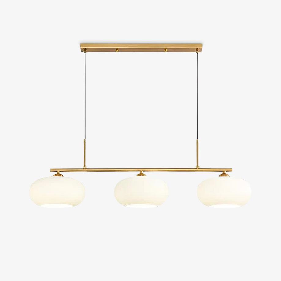 Sculptural Triple Pendant Light