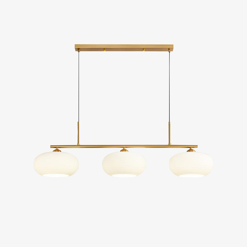 Sculptural Triple Pendant Light