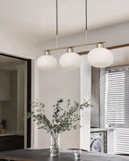 Sculptural Triple Pendant Light