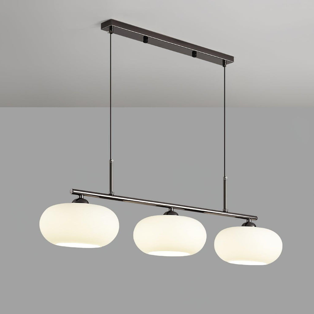 Sculptural Triple Pendant Light
