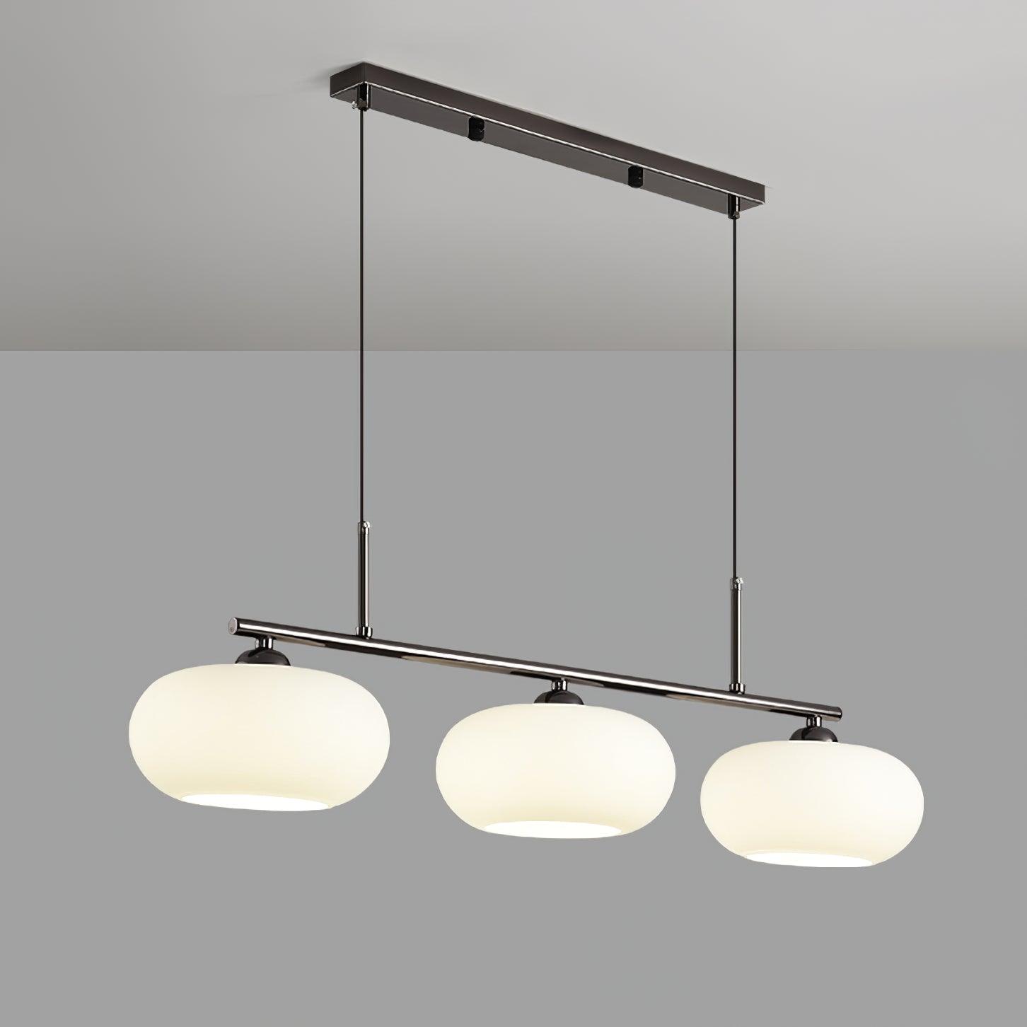 Sculptural Triple Pendant Light
