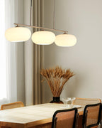 Sculptural Triple Pendant Light