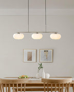 Sculptural Triple Pendant Light