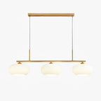 Sculptural Triple Pendant Light