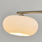 Sculptural Triple Pendant Light