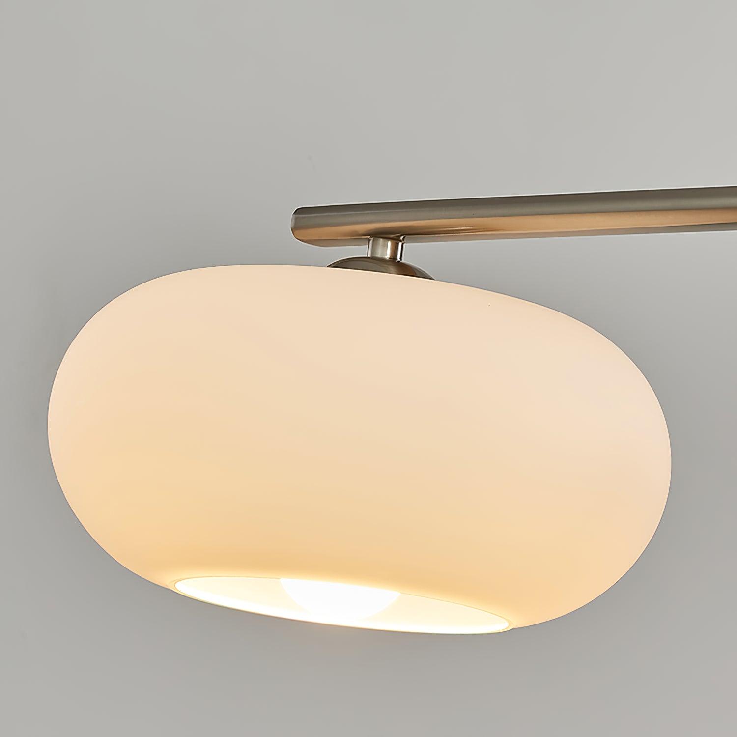 Sculptural Triple Pendant Light