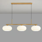 Sculptural Triple Pendant Light