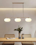 Sculptural Triple Pendant Light