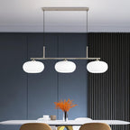 Sculptural Triple Pendant Light