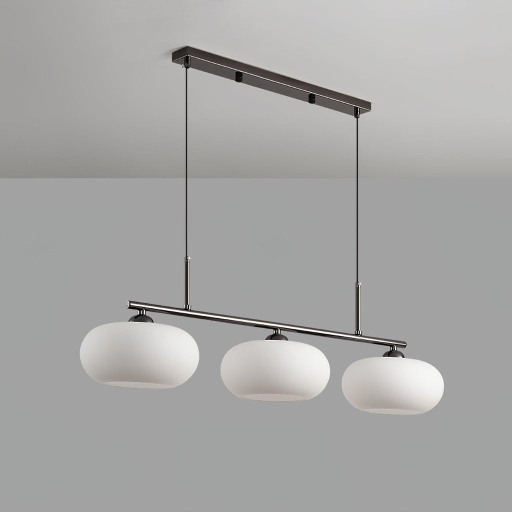 Sculptural Triple Pendant Light
