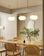 Sculptural Triple Pendant Light