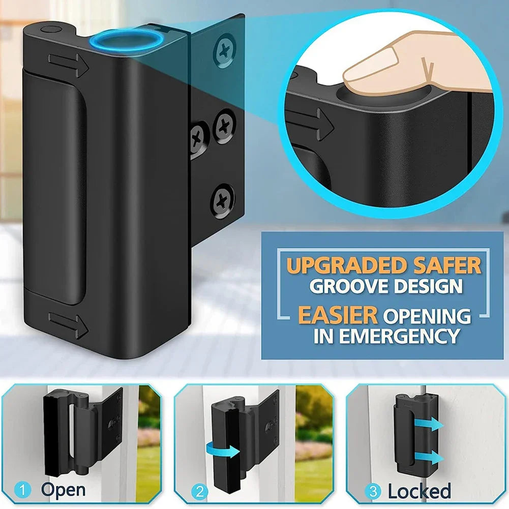 Childproof Door Safety Latch