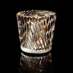 Metal and Crystal Pendant Light
