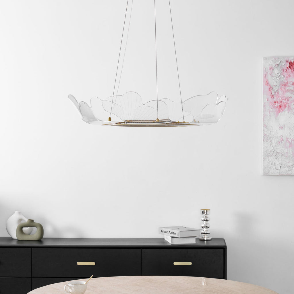 Sea Leaf LED Chandelier