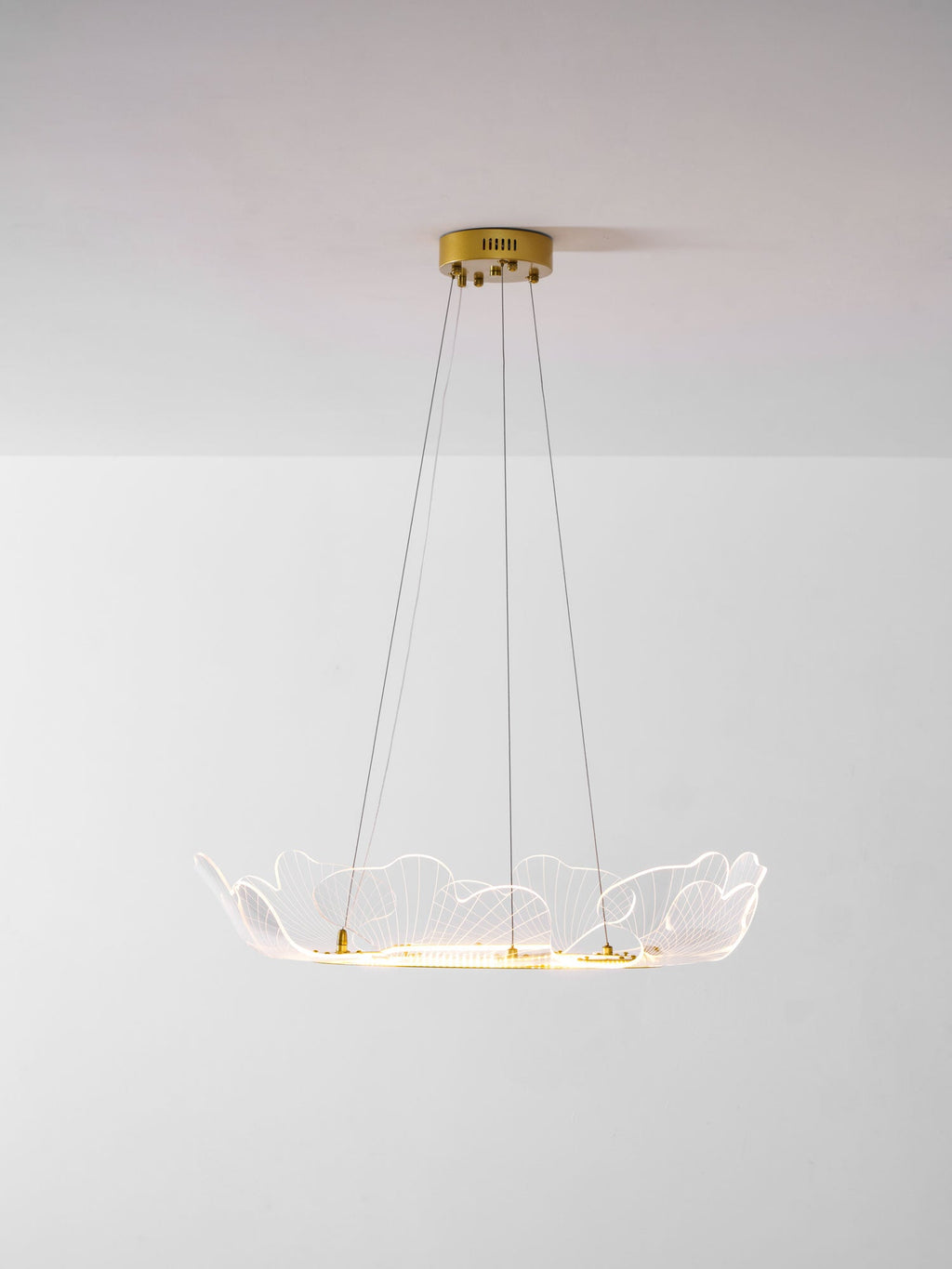 Sea Leaf LED Chandelier