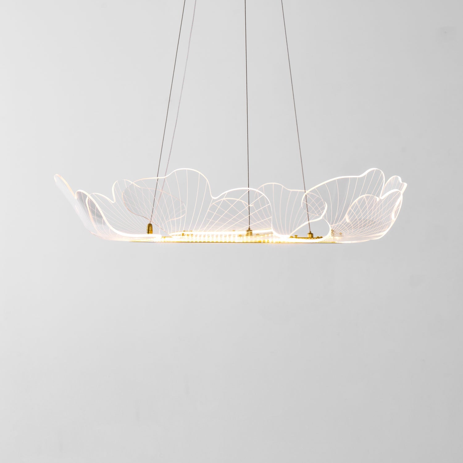 Sea Leaf LED Chandelier