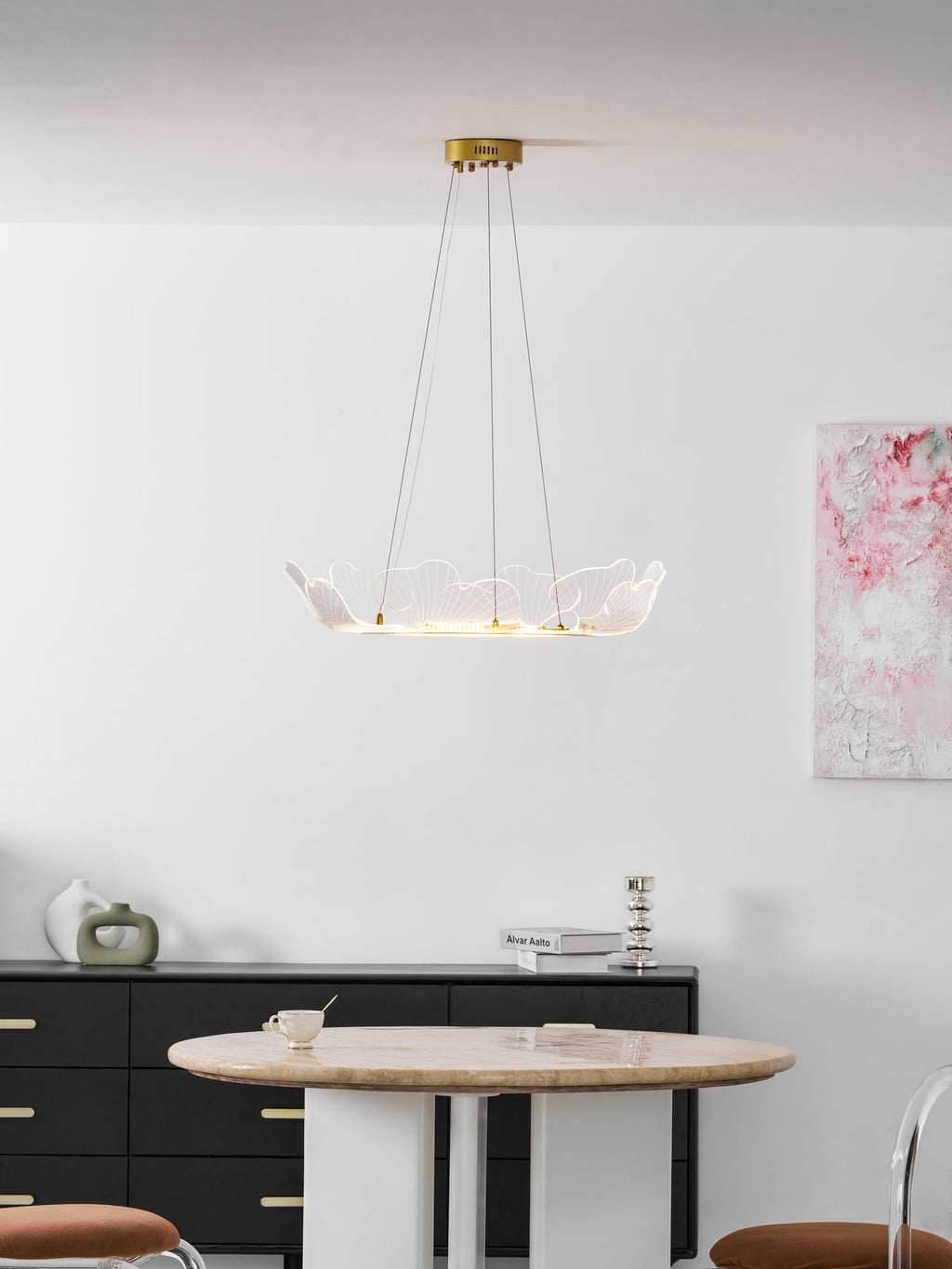 Sea Leaf LED Chandelier