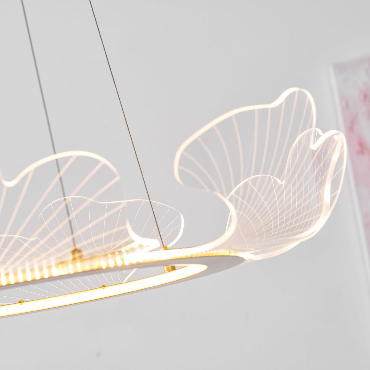 Sea Leaf LED Chandelier
