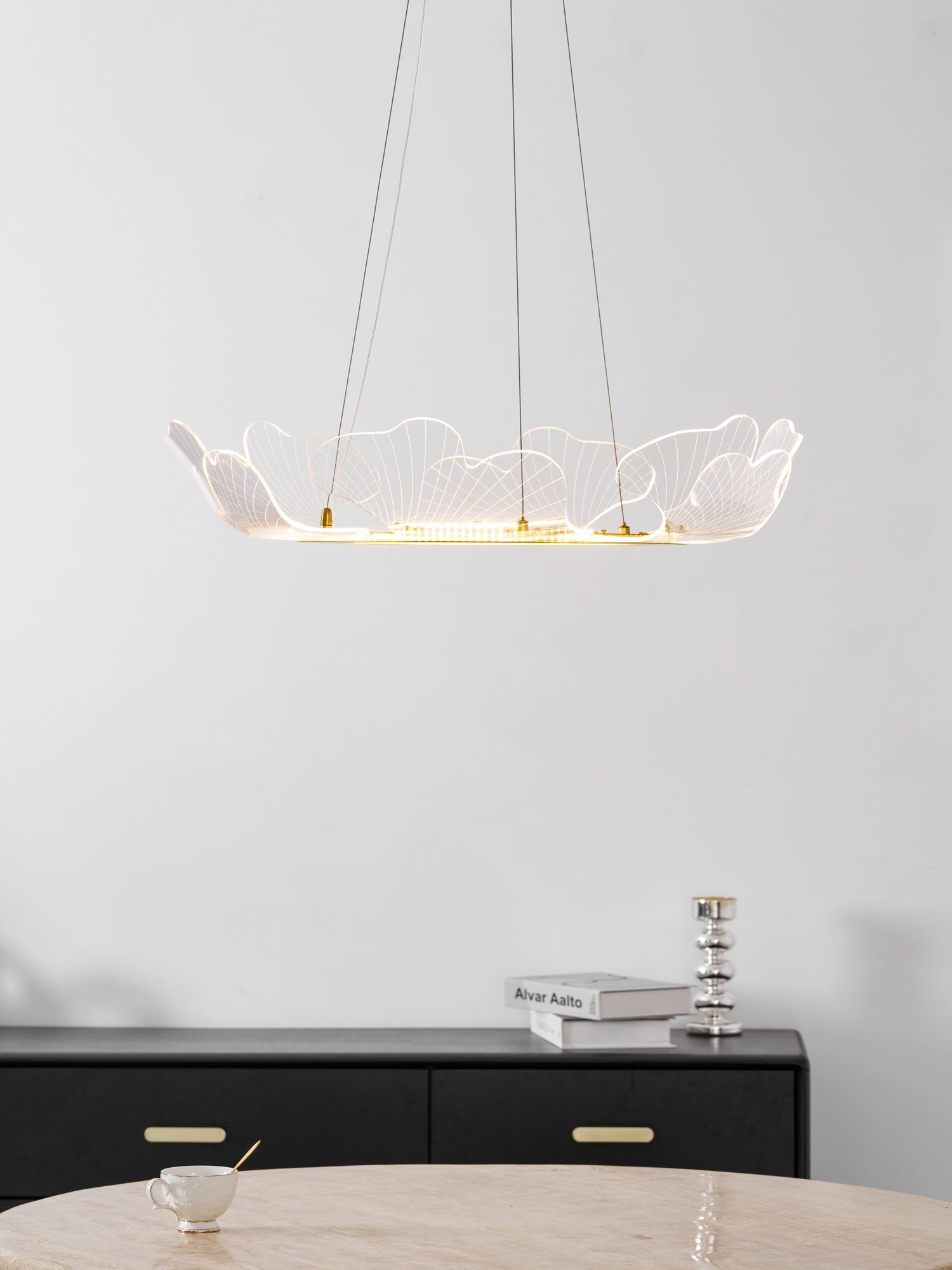 Sea Leaf LED Chandelier