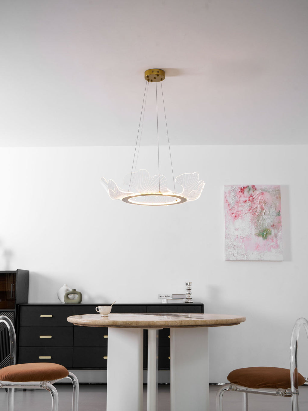 Sea Leaf LED Chandelier