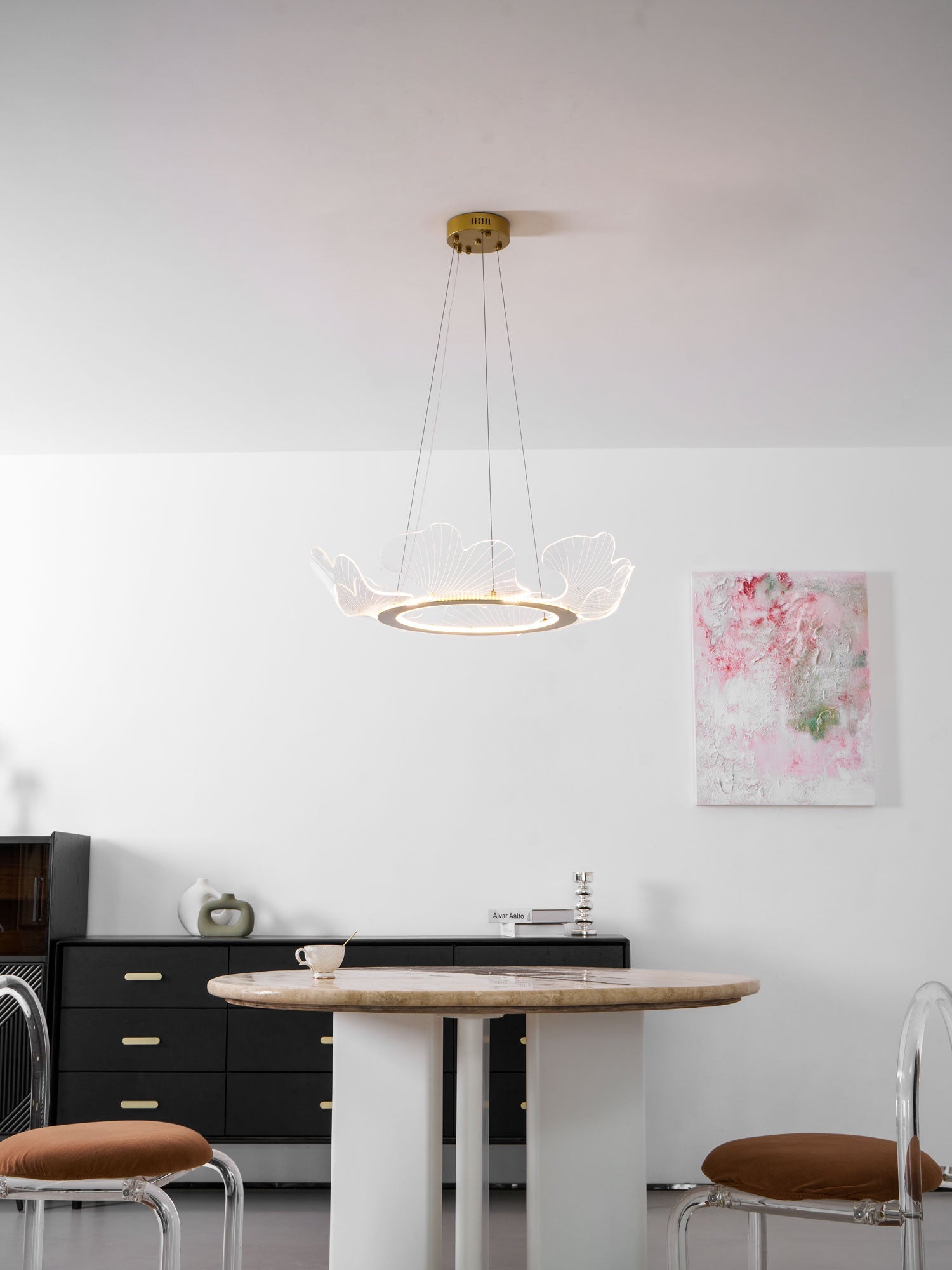 Sea Leaf LED Chandelier