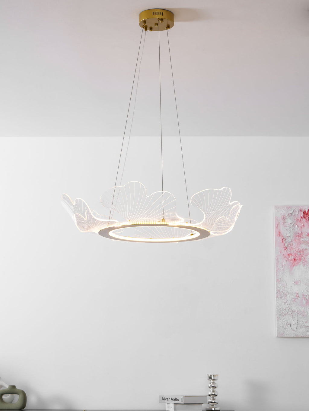 Sea Leaf LED Chandelier