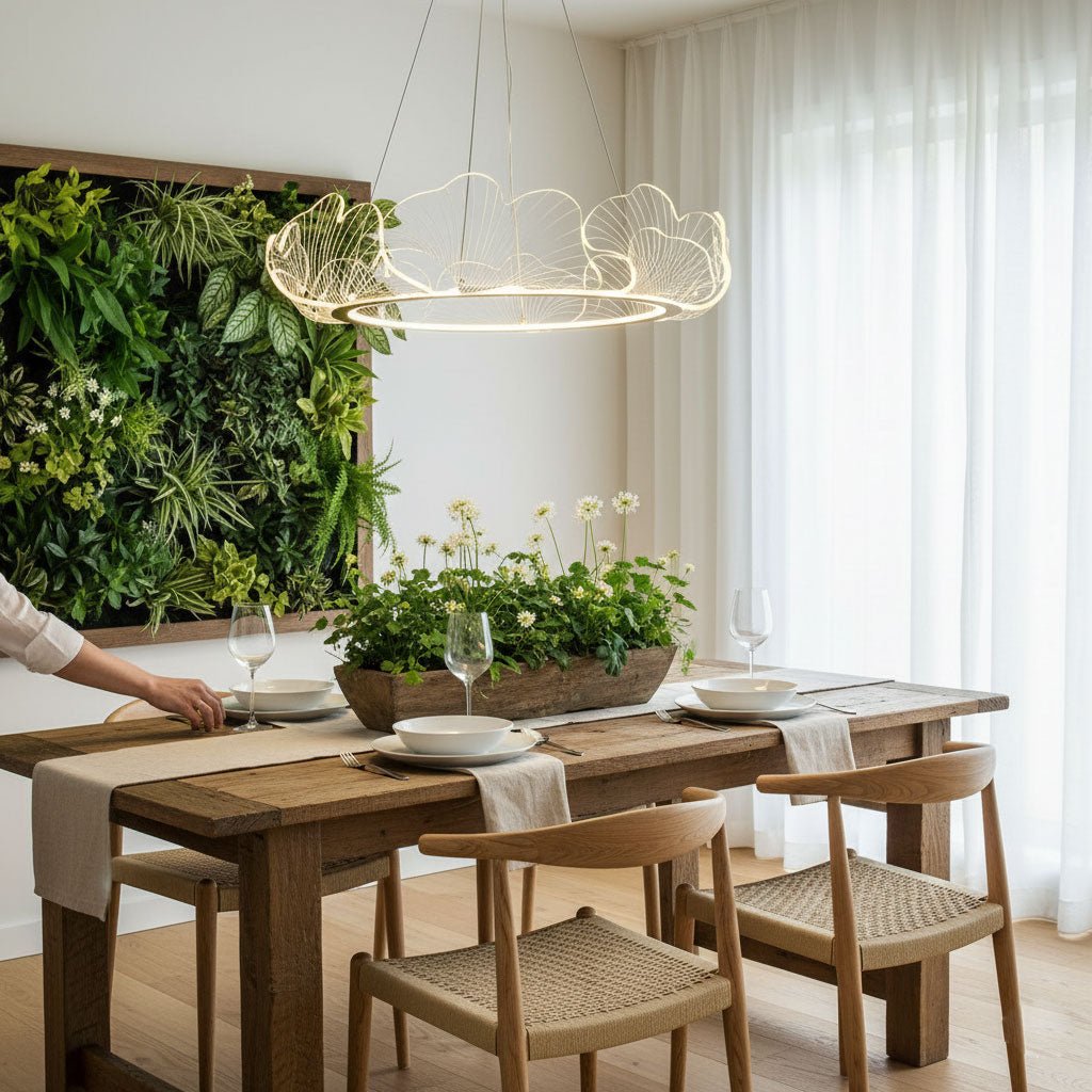Sea Leaf LED Chandelier