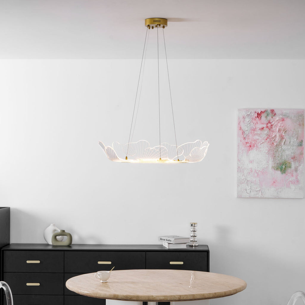 Sea Leaf LED Chandelier