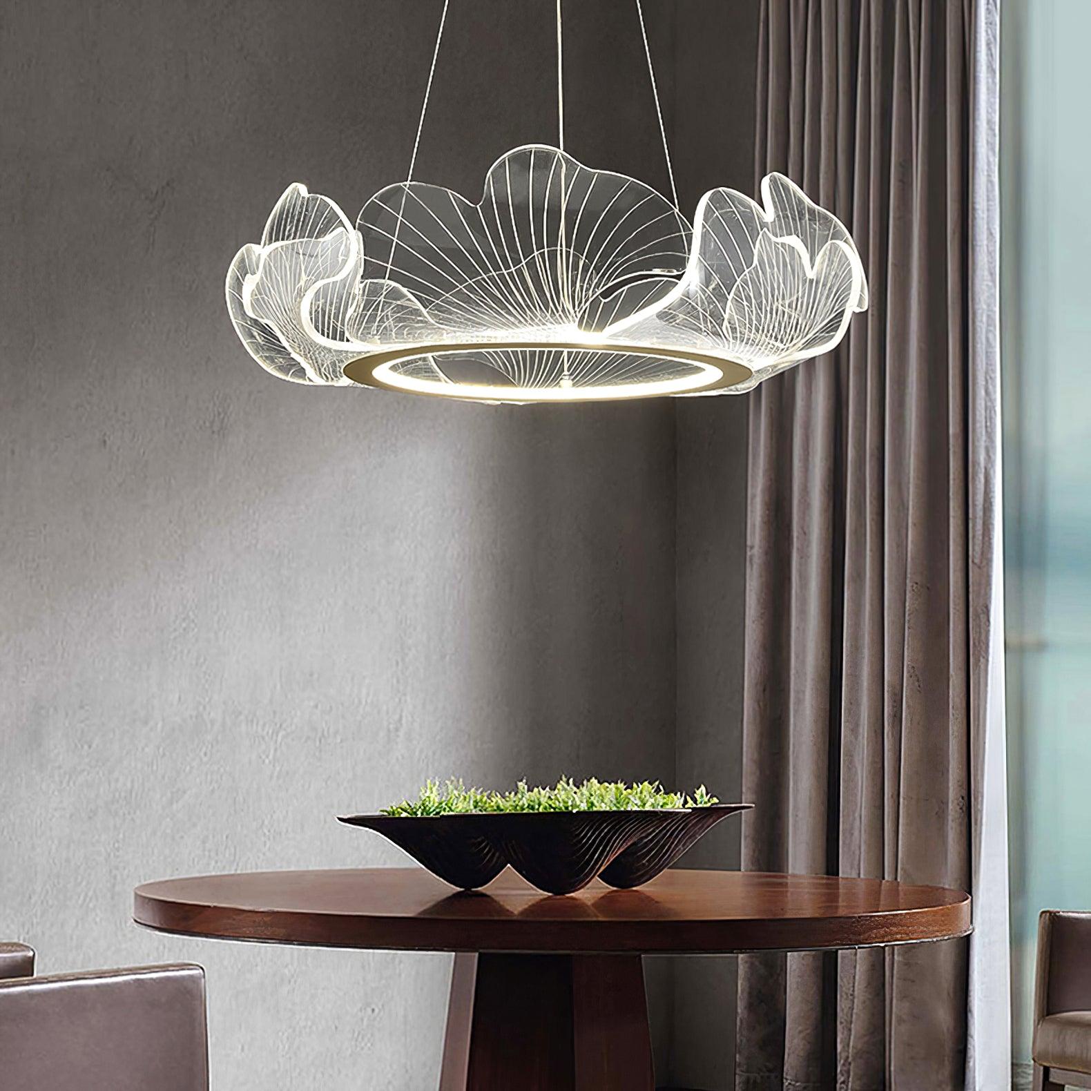 Sea Leaf LED Chandelier