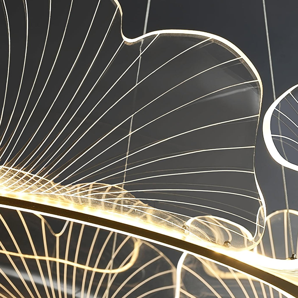 Sea Leaf LED Chandelier
