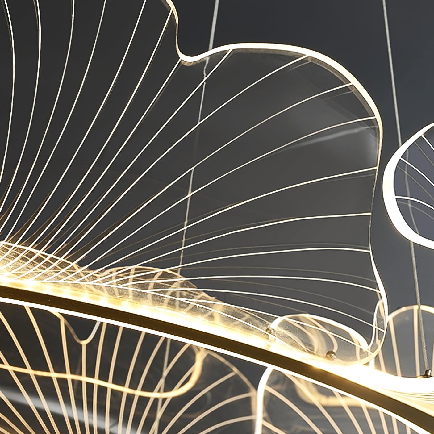 Sea Leaf LED Chandelier