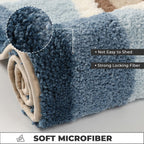Seaside Footprint Bath Rug