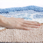 Seaside Footprint Bath Rug