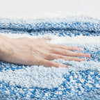 Seaside Footprint Bath Rug