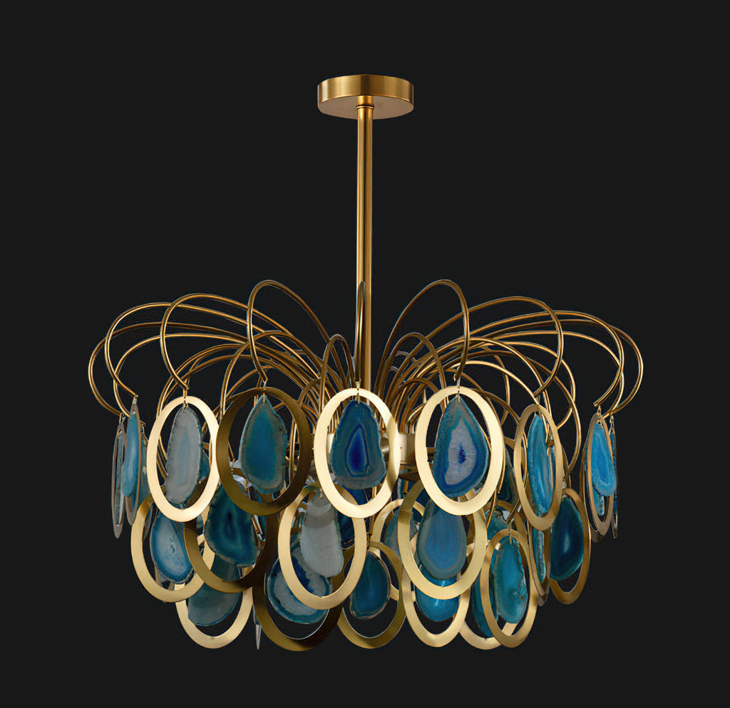 Sedona Agate Chandelier