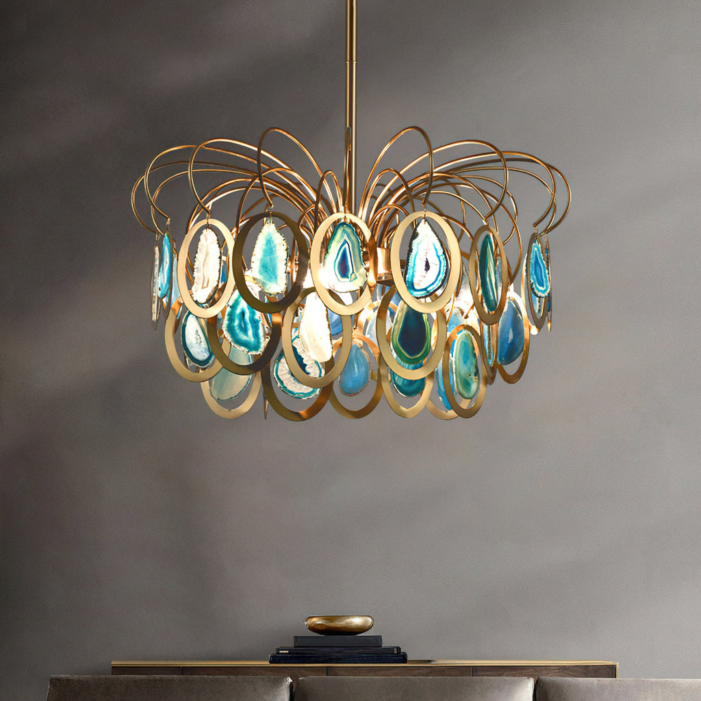 Sedona Agate Chandelier