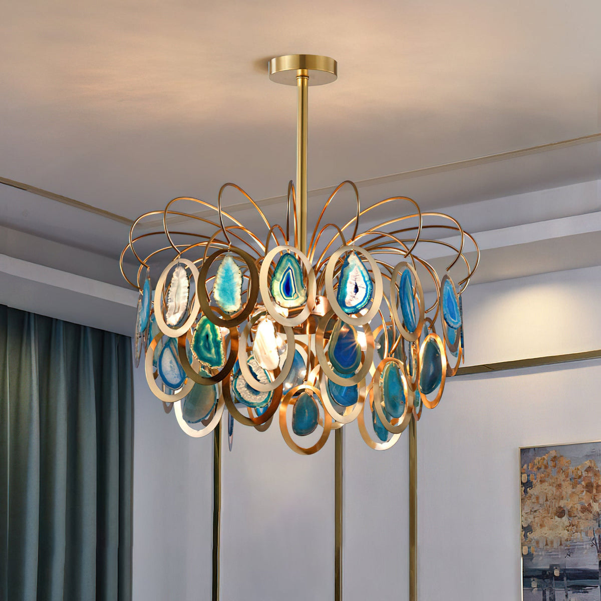 Sedona Agate Chandelier